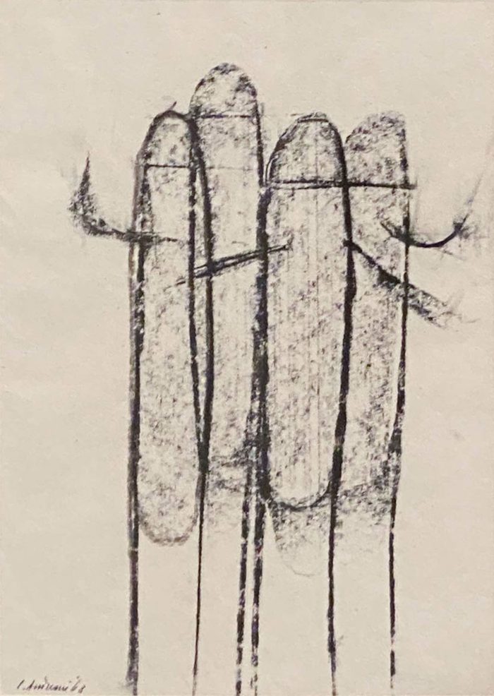 Carlo Andreani, Senza titolo II, 1968