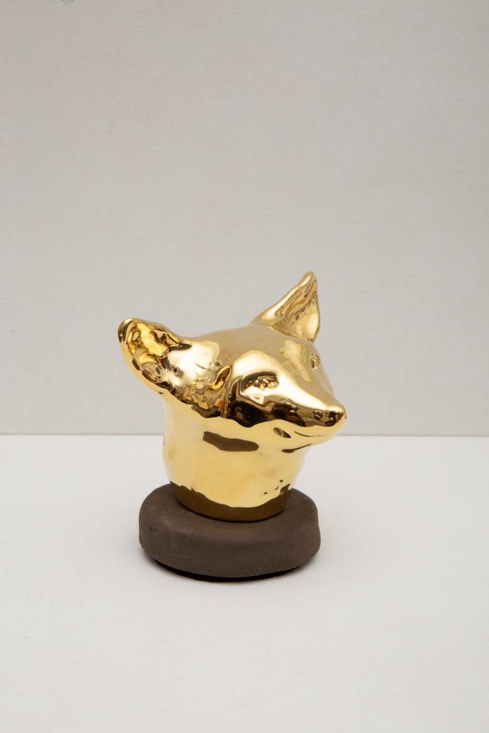 Federico Lanaro Scultura da Giradischi, 2024 Ceramica, pezzo unico 10 x 10 x 10 cm