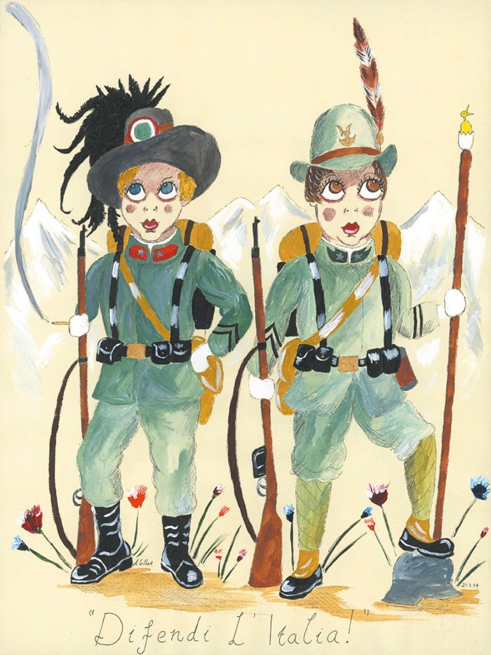 Andrew Gilbert, Difendi l'Italia!, 2014